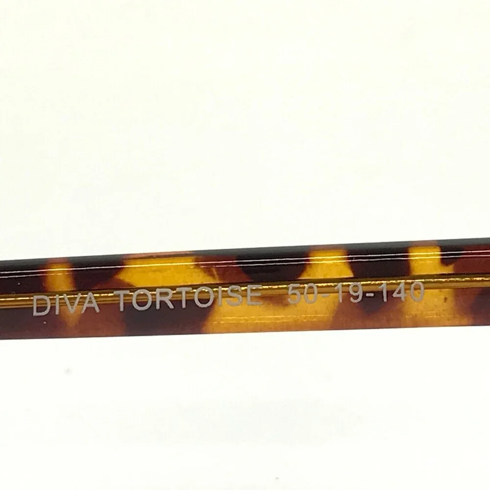 Affordable Designs Eyeglasses Frames DIVA TORTOISE Cat Eye Full Rim 50-19-140
